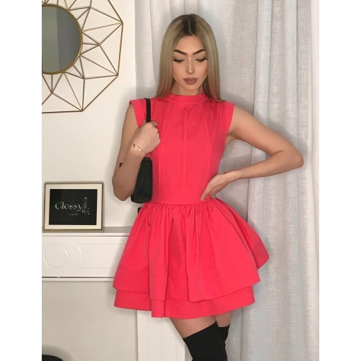 SUKIENKA WYJŚCIOWA KRÓTAKA FALBANY