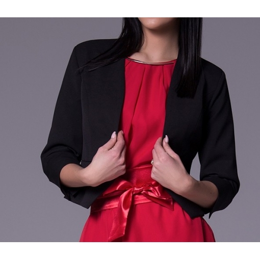 ELEGANCKI TALIOWANY ŻAKIET KRÓTKI