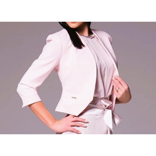 ELEGANCKI TALIOWANY ŻAKIET KRÓTKI
