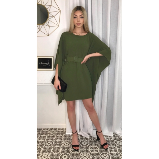 SUKIENKA KIMONO Z PASKIEM