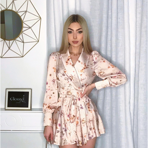 SUKIENKA KRÓTKA WIĄZANA KOPERTOWO